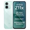 iQOO Z11x 5G (Prismatic Green, 8GB RAM, 256 GB Storage) | Dimensity 7400-Turbo Processor | 7200 mAh Battery | 4K Video Recording Front & Back | IP68 & IP69+ | Powered by OriginOS 6