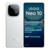 iQOO Neo 10 (Alpine White, 8GB RAM, 256GB Storage) | Segment's Fastest Processor* with Snapdragon 8s Gen 4 & Supercomputing chip Q1 | 120W FlashCharge | Segment's Brightest AMOLED Display*